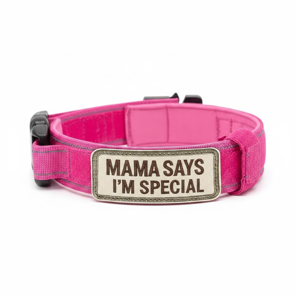 Original Tactical Military Dog Collar Patch – MaMa Says I’m Special - Gomix Brands Outlet